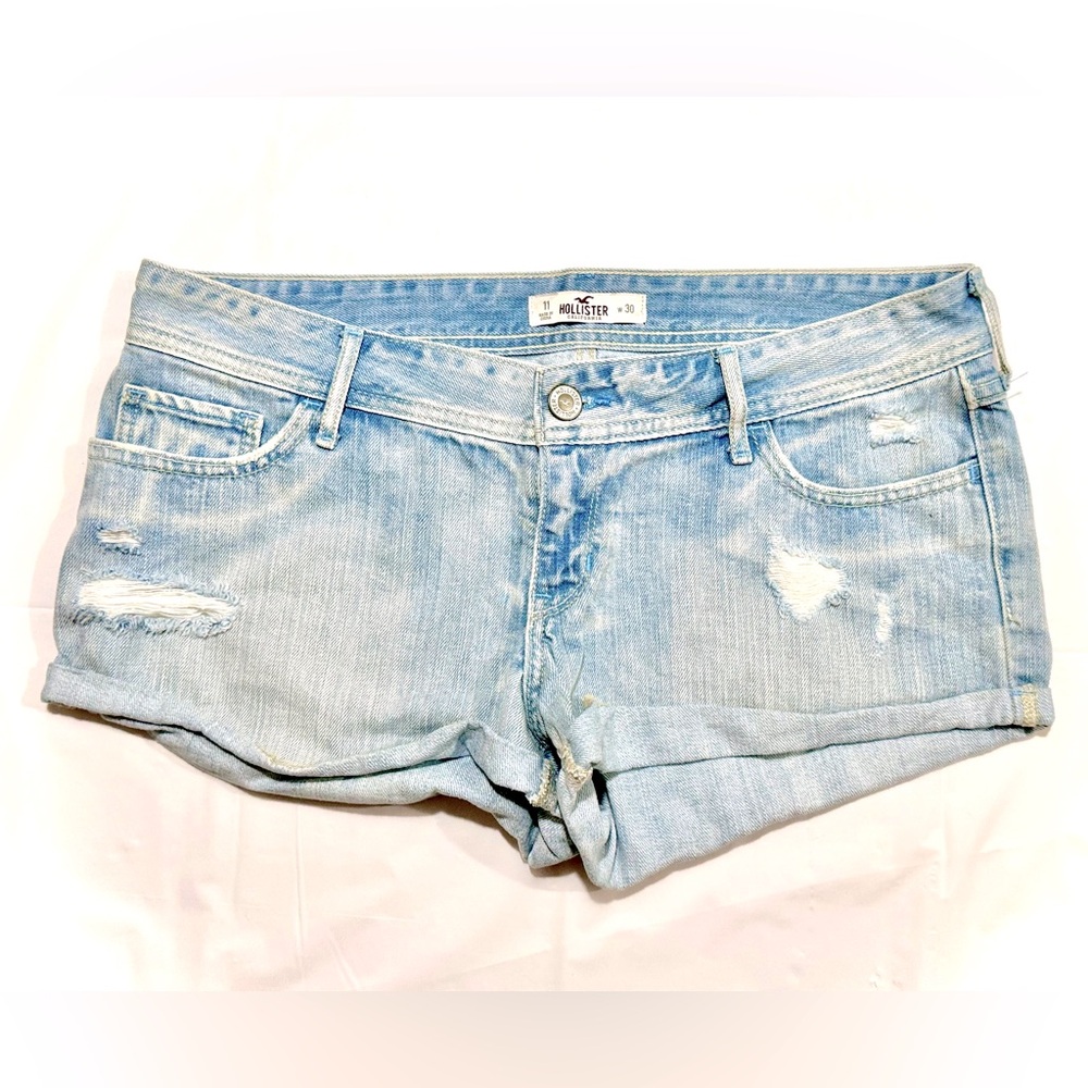 Hollister Low Rise Jean Shorts